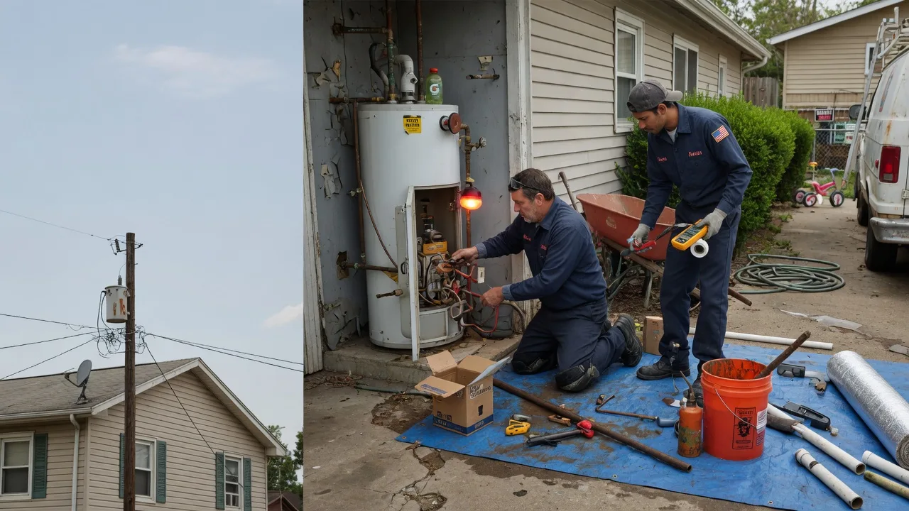 Leak Detection in Grissom Arb, IN near me